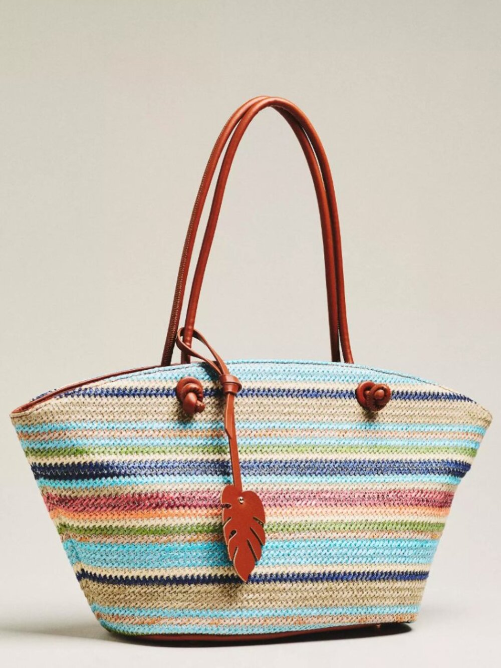 NWT: Anthropologie Aota Jessica Raffia Tote Bag from Anthropologie